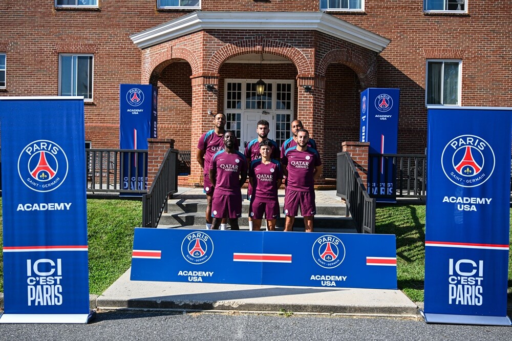 Equipo de la PSG Academy USA en Virginia